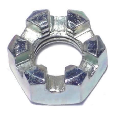 Midwest Fastener 5/16"-24 Zinc Plated Steel Fine Thread Castle Hex Nuts 20PK 60902